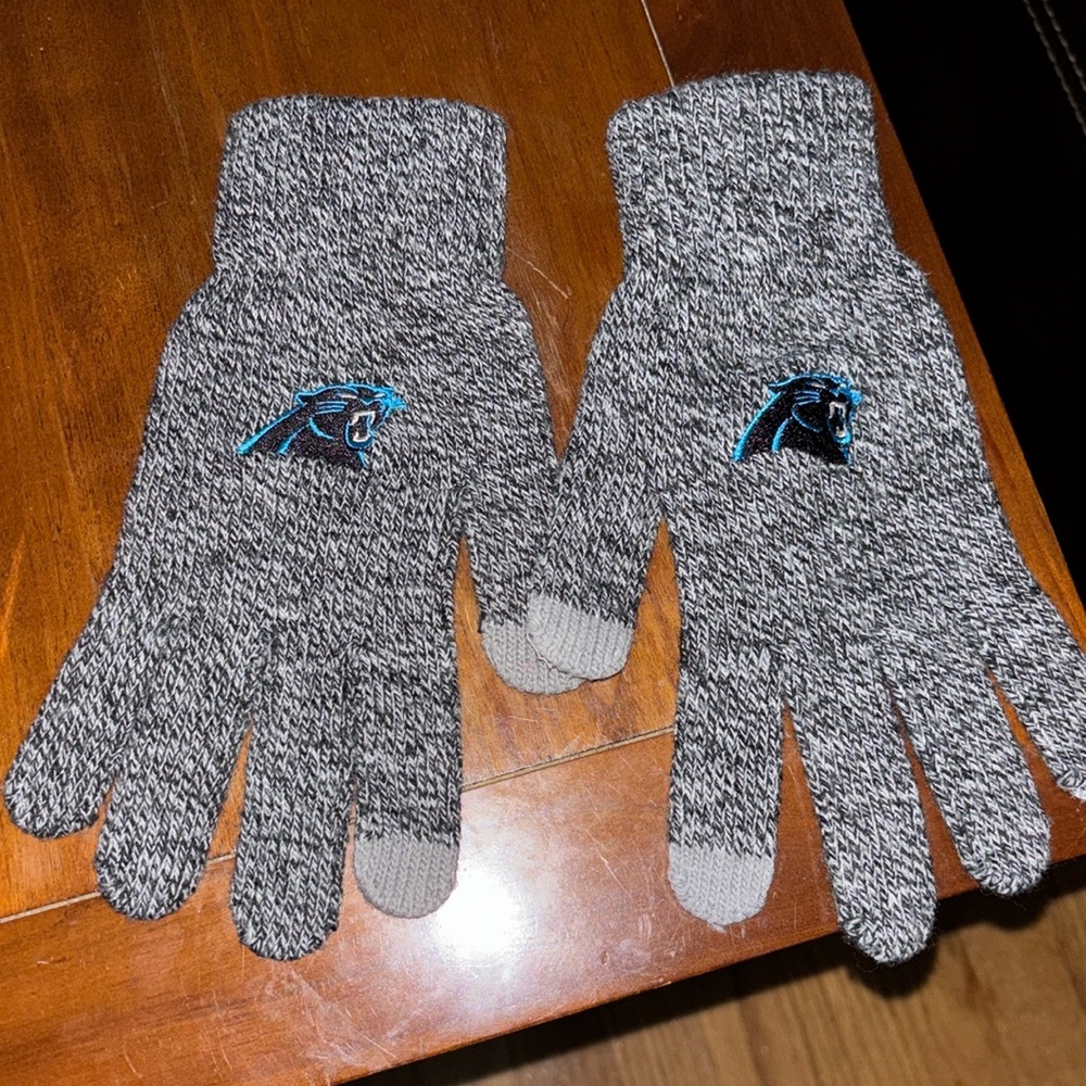 NFL Panthers gloves